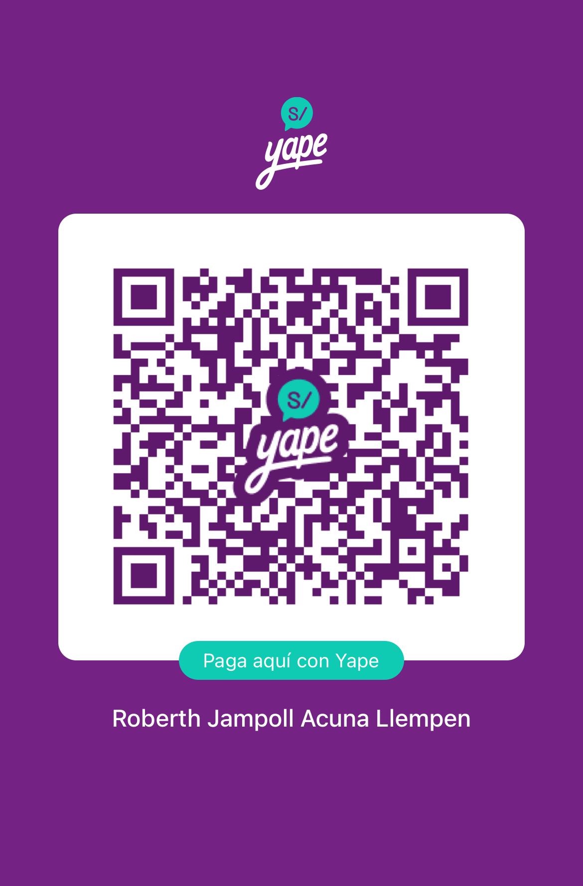 QR de pago Yape
